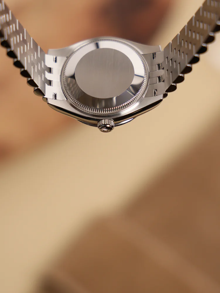 Domed Diamond-Set Bezel Grey dial Full set 2026, image 7