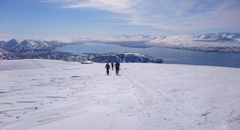 Skitourenreisen nach Skandinavien in geführter Gruppe.
