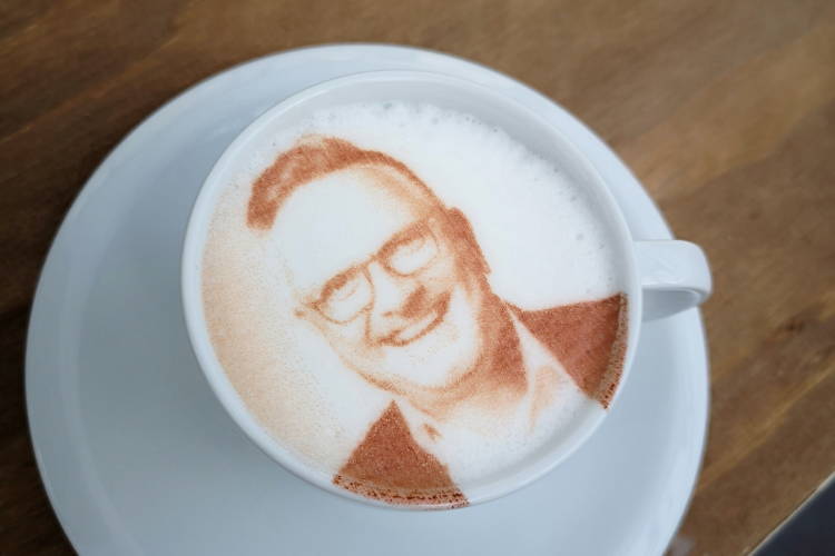 selfie coffee