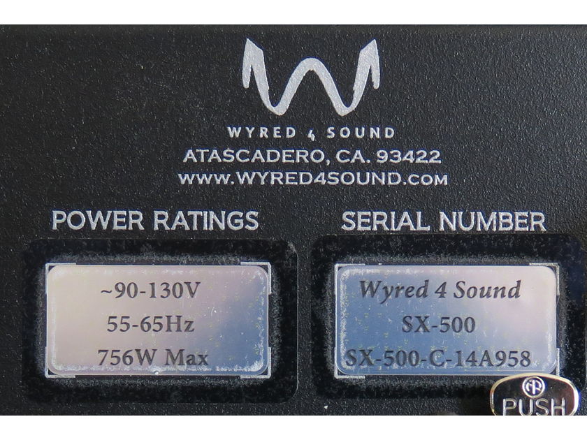 Wyred 4 Sound SX-500 Wyred4Sound SX-500 Monoblock Amplifiers