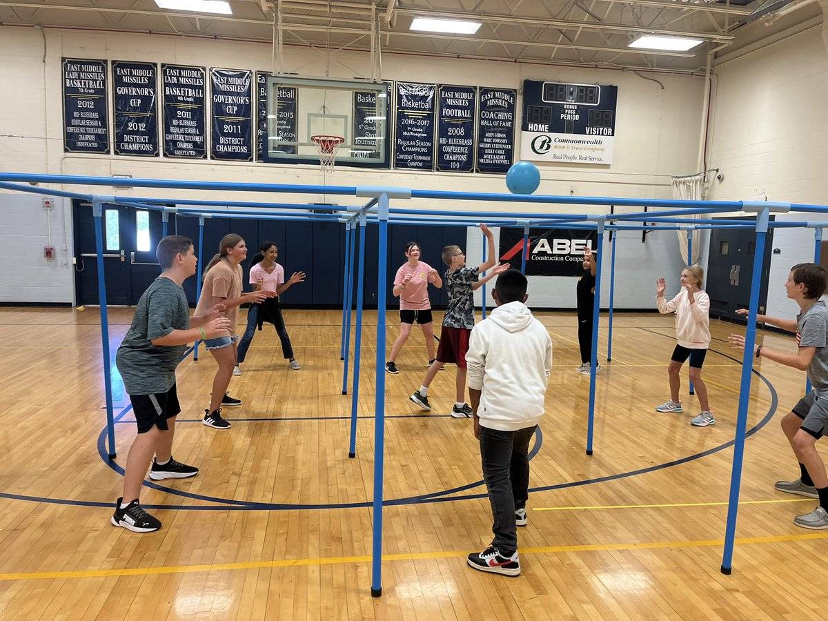 Looking for the perfect group games for teens? 9 Square in the Air is uniquely designed to build connections.