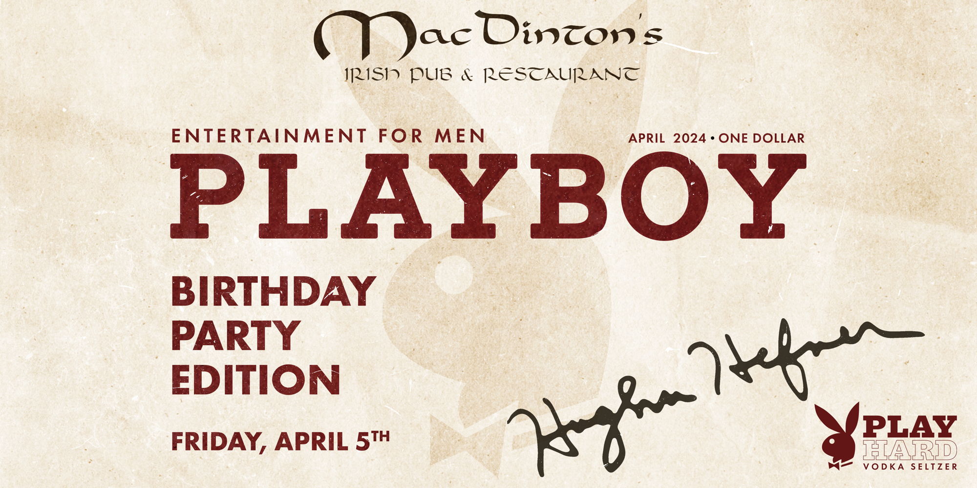 Playboy Birthday Party Edition!  promotional image