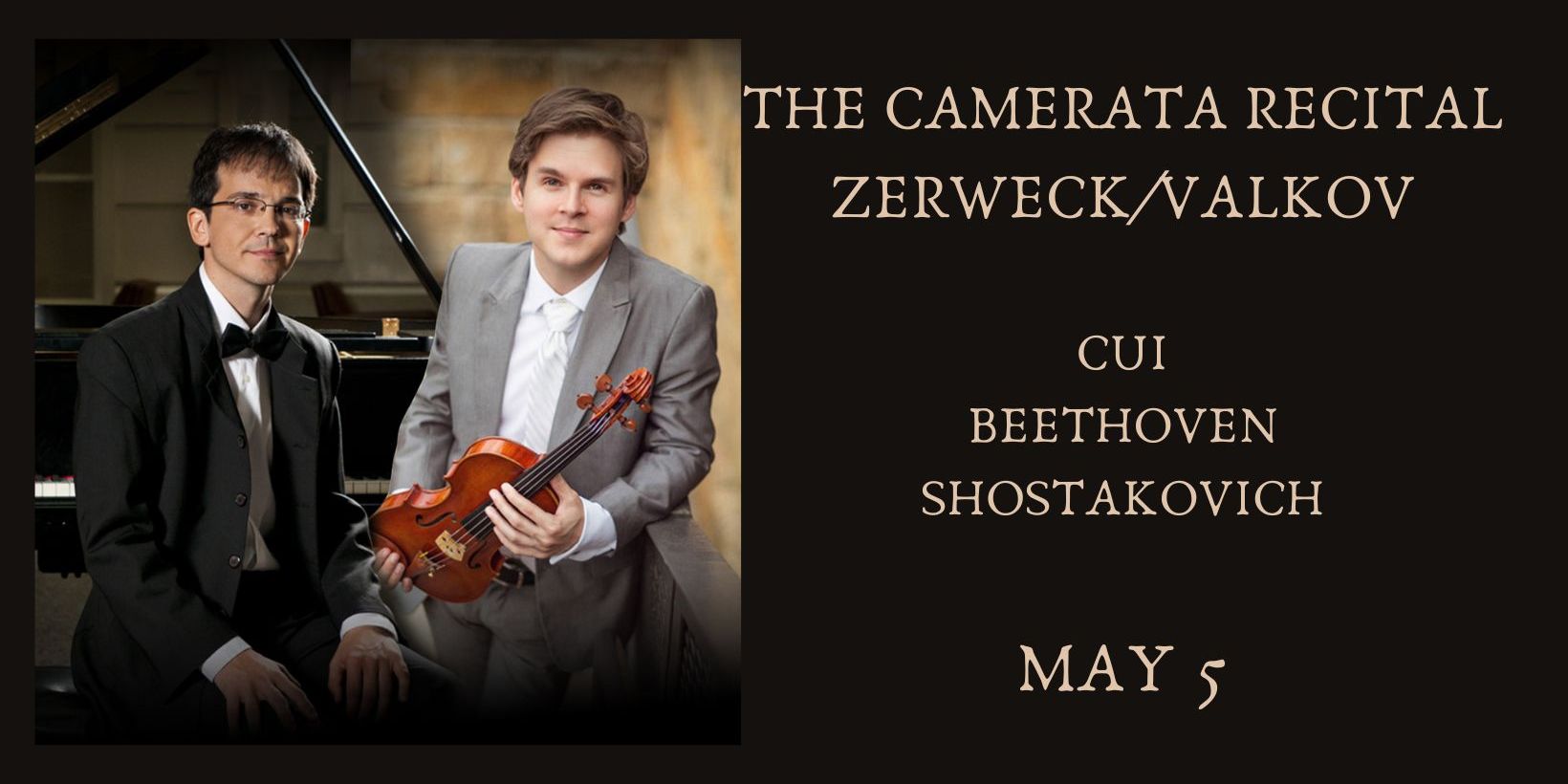 Zerweck/Valkov Violin Recital promotional image