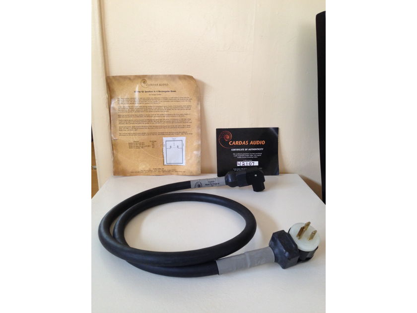 CARDAS GOLDEN REFERENCE 1m-11" POWER CORD