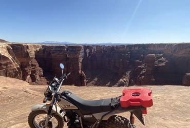2018 YAMAHA TW200 motorcycle for rent near St. George, UT
