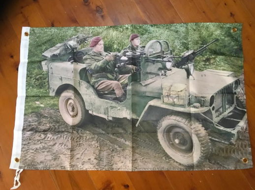 British commandos World War Two Army Banner