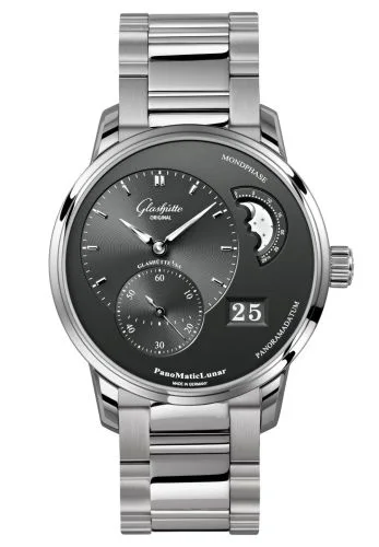 PanoMatic Lunar Stainless Steel / Grey / Bracelet