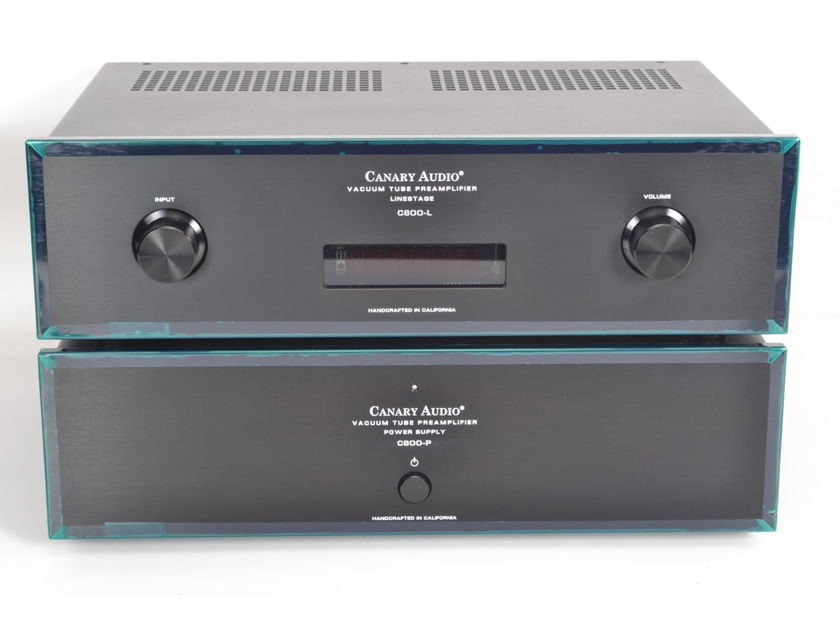 Canary Audio C800 Stereo Tube Line Stage Preamplifier