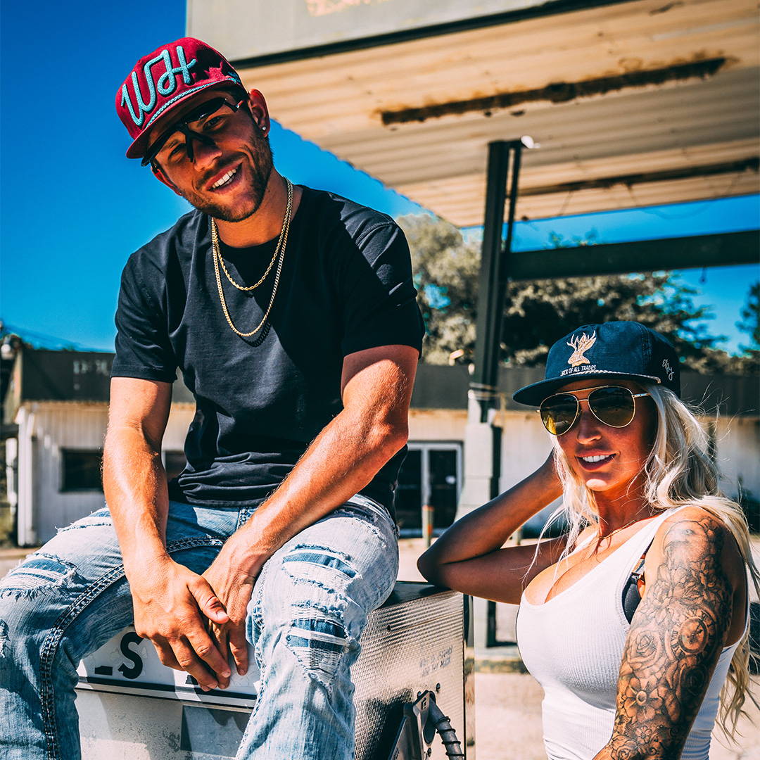 western hustle hats and tees