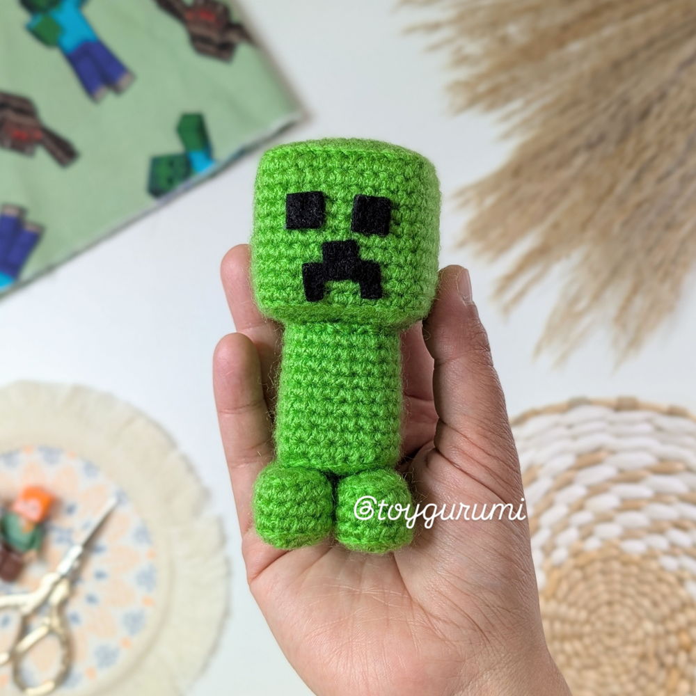 Minecraft Creeper Amigurumi