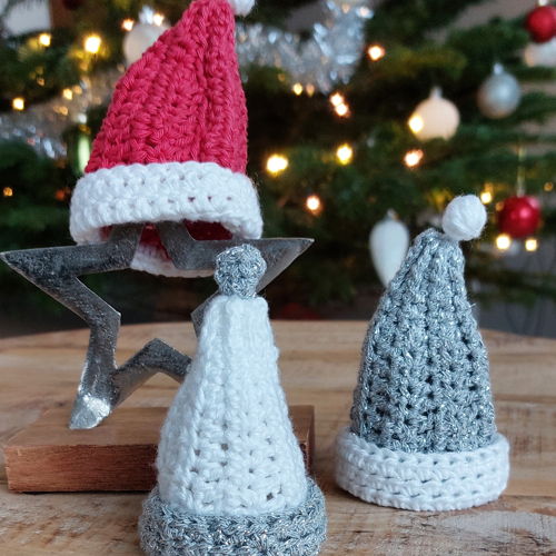 Haakpatroon Mini kerstmuts