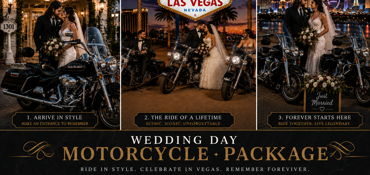 Las Vegas Wedding Day Motorcycle Experience near Las Vegas, NV
