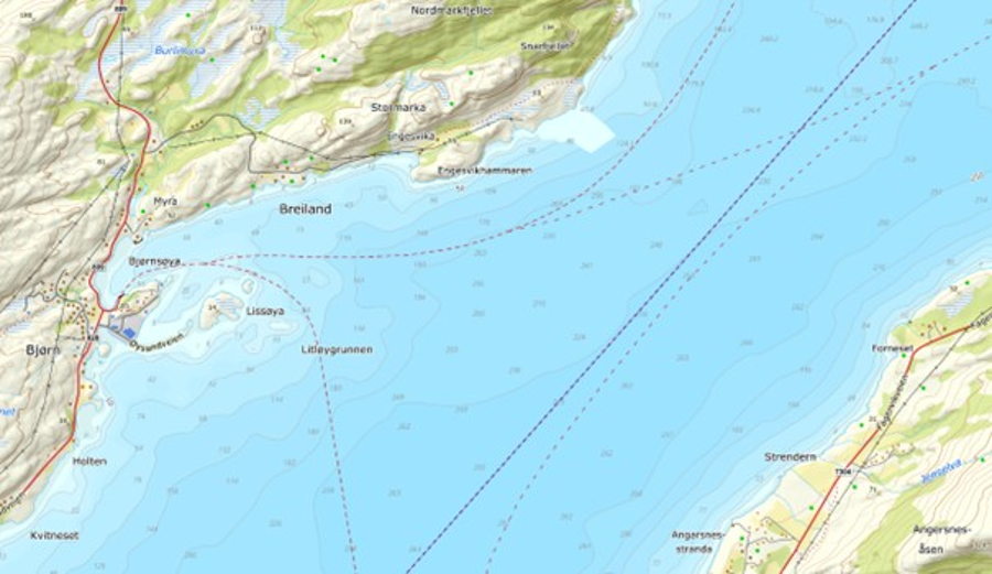Ny sjøkabel Fornes - Engevika