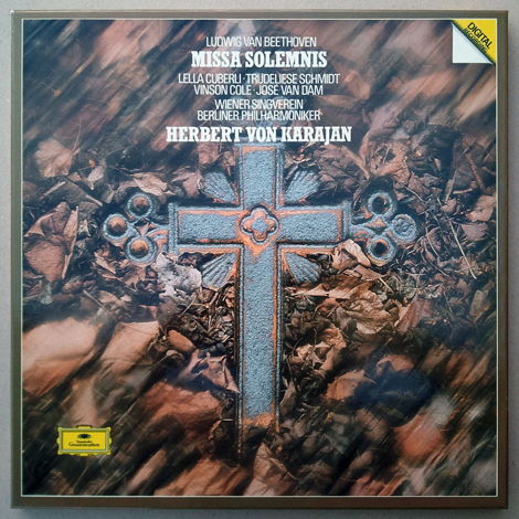 DG/Karajan/Beethoven - Missa Solemnis / 2-LP Box Set / NM
