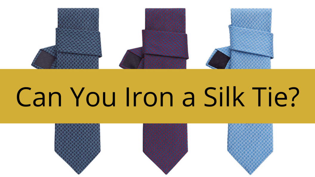 can you iron a silk tie header image