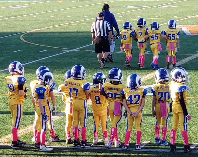 Rams Football Team Socks Photo