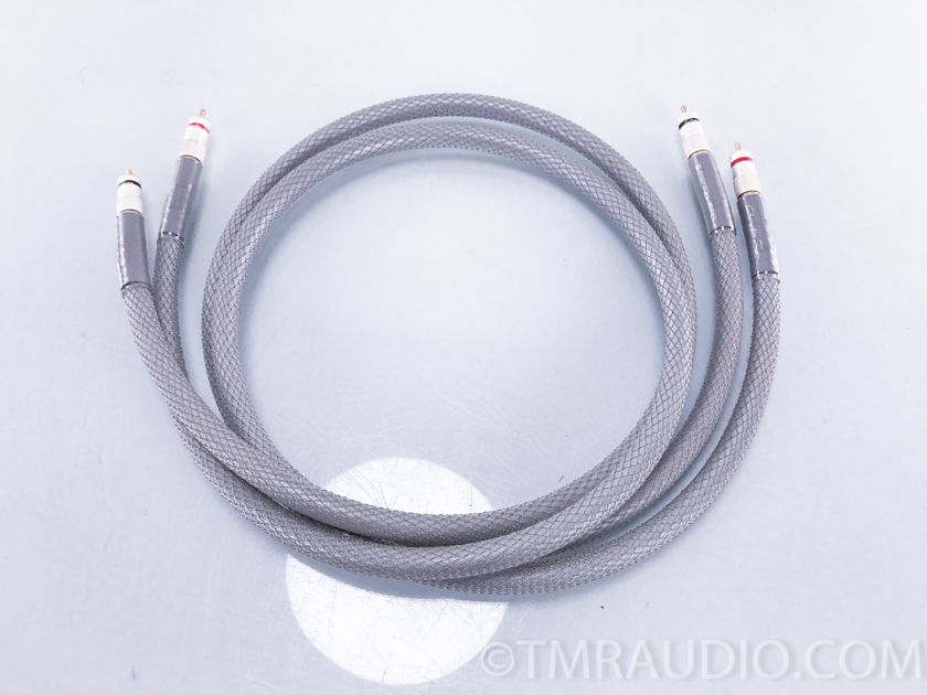 Acoustic Zen Silver Reference II RCA Cables; 1.5m Pair Interconnects (3664)