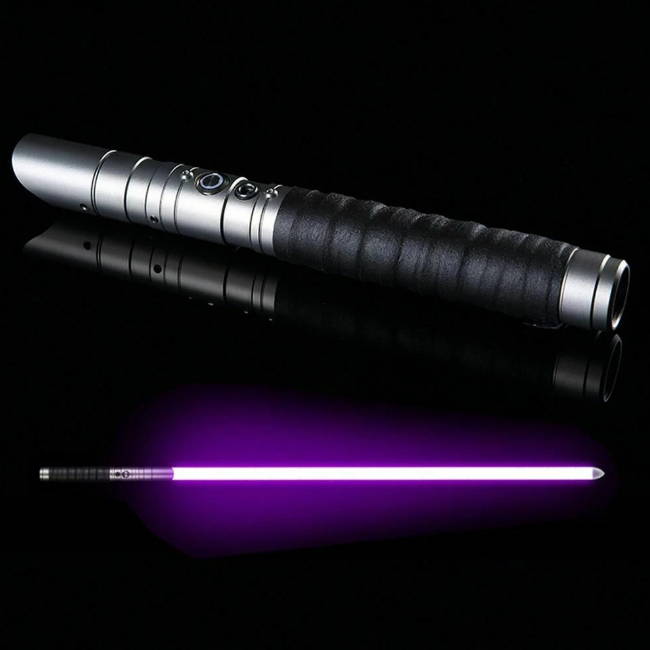Star Wars Lightsaber Replica Force FX Heavy Dueling Curved Metal Handle 