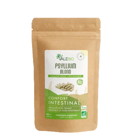 Psyllium Bio Gélules - Confort Intestinal