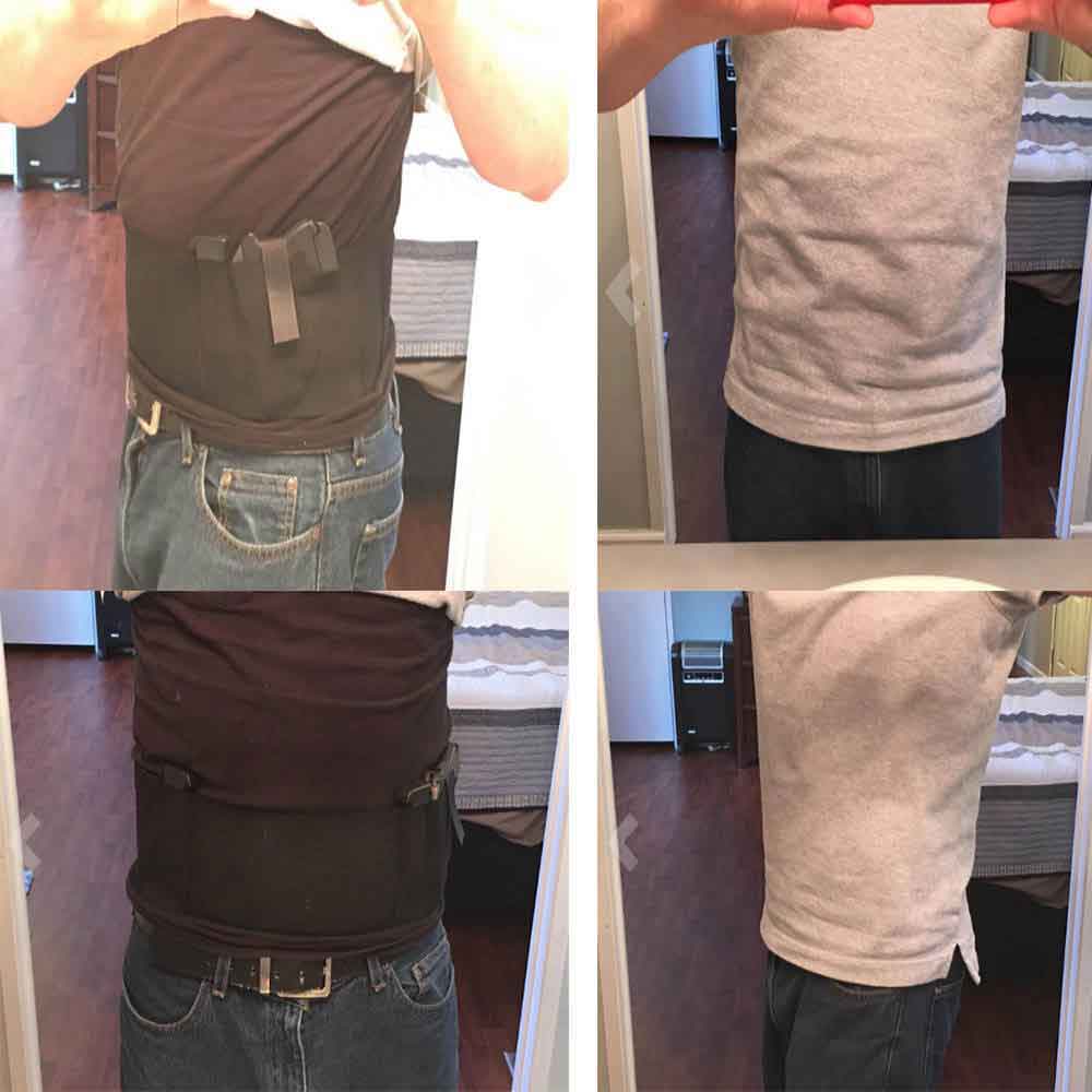 customer review about our dragon belly band holster, a testimonial