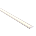 HV9695-2507-WHT - White Shallow Square Winged Aluminium Profile