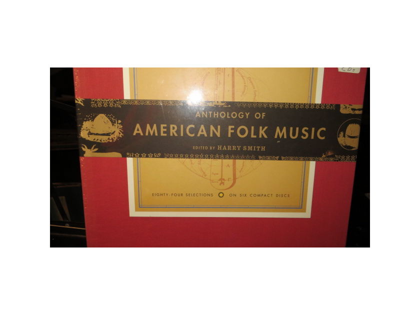 AMERICAN FOLK MUSIC - SMITHSOMIAN FOLKWAYS RECORDINGS 6 CD SET SEALED