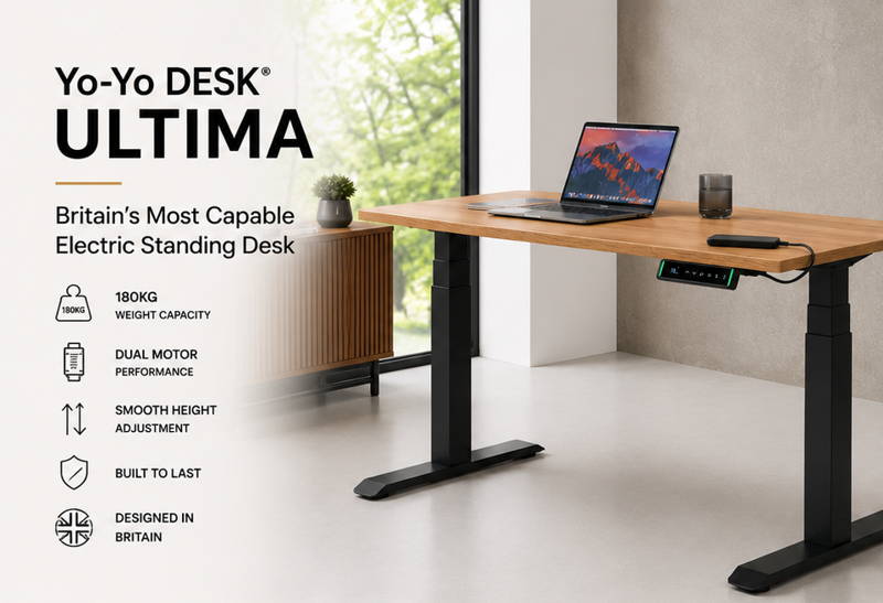 Ultima Britain’s Most Capable Electric Standing Desk