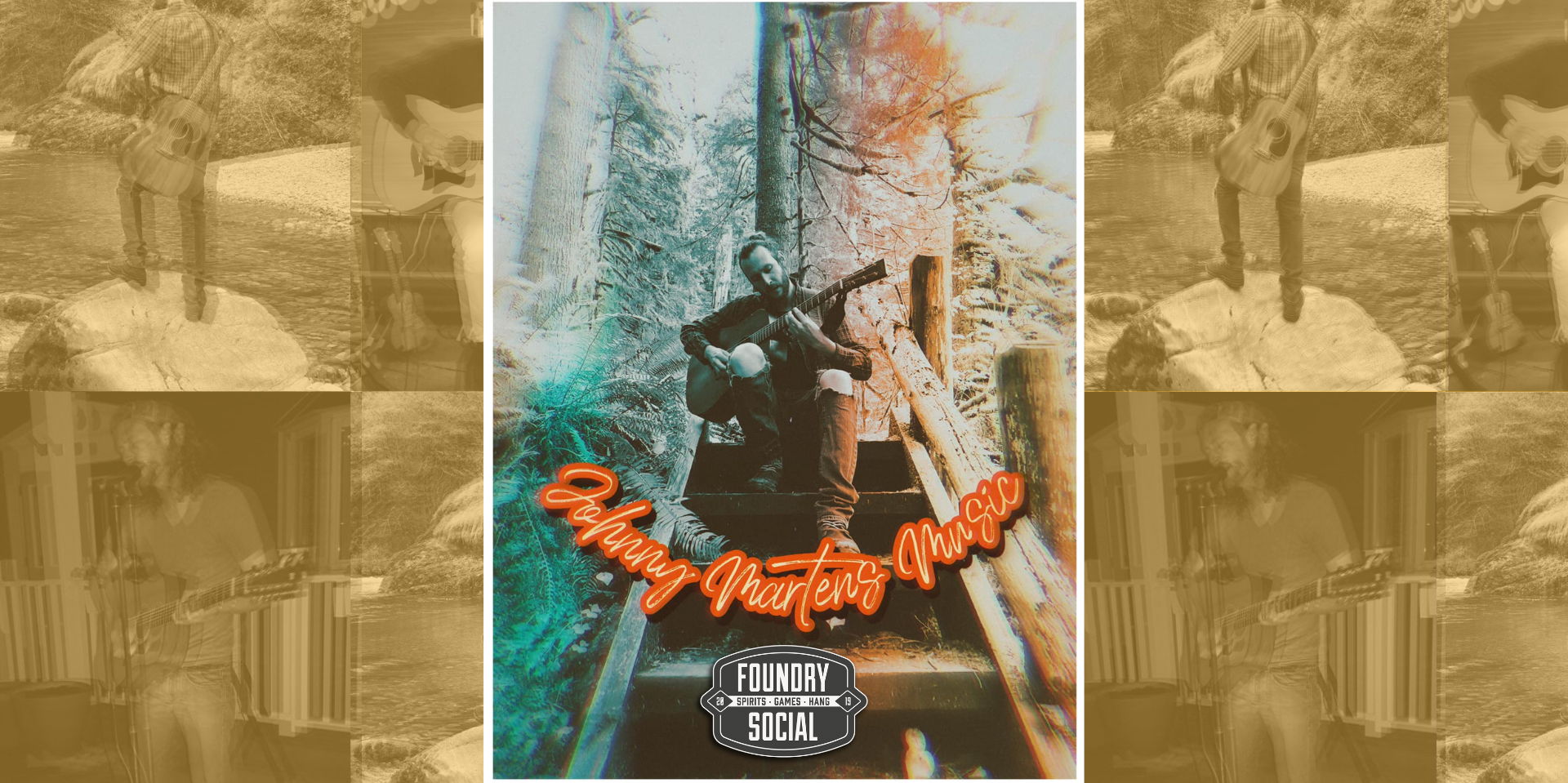 Johnny Martens LIVE at Foundry Social promotional image