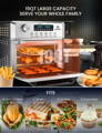 MOOSOO MA80 Large Capacity 8-In-1 Oven With Air Fryer 1500W