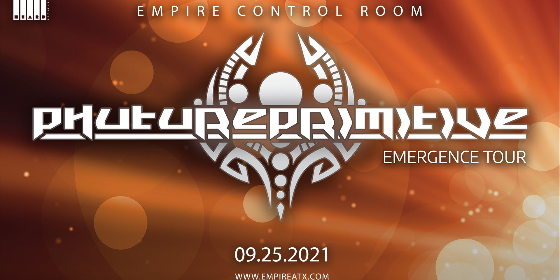 Phutureprimitive - Emergence Tour at Empire Control Room 9/25 promotional image
