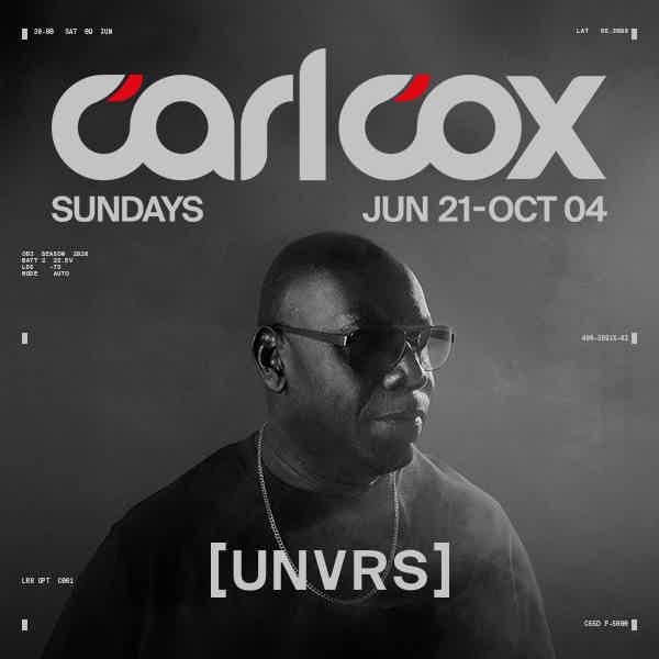 Carl Cox - [UNVRS]