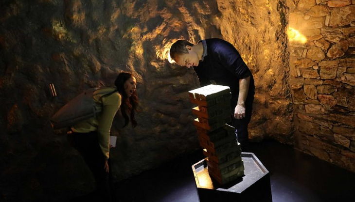 room escape gallery blöcke gestapelt