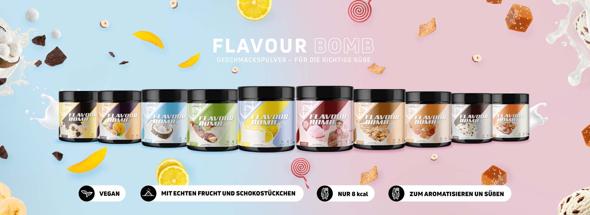 Flavour Bomb – Neosupps: Premium-Supplemente für Top-Performance