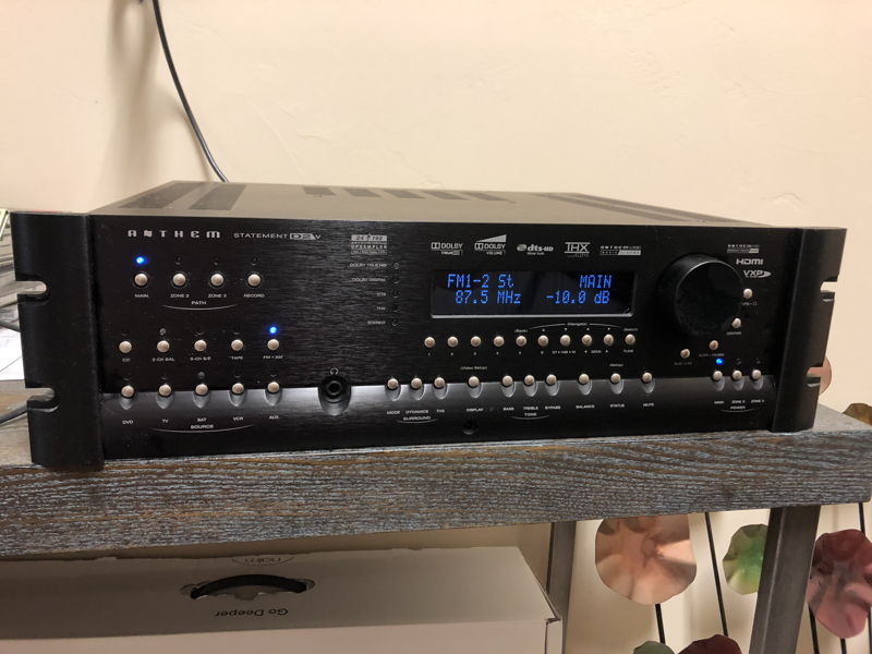 D2v Anthem ARCハイエンドAVプリアンプ 動作品 Statement