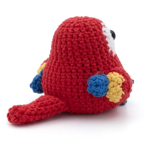 Amigurumi Scarlet Macaw