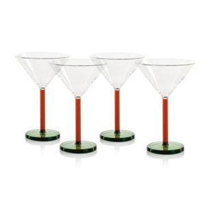 Vireo 4-Piece Martini Glass Set