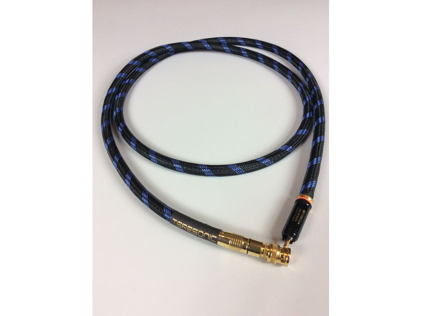 Teresonic LLC Clarison© Digital cable, BNC to RCA  1.5-meter length