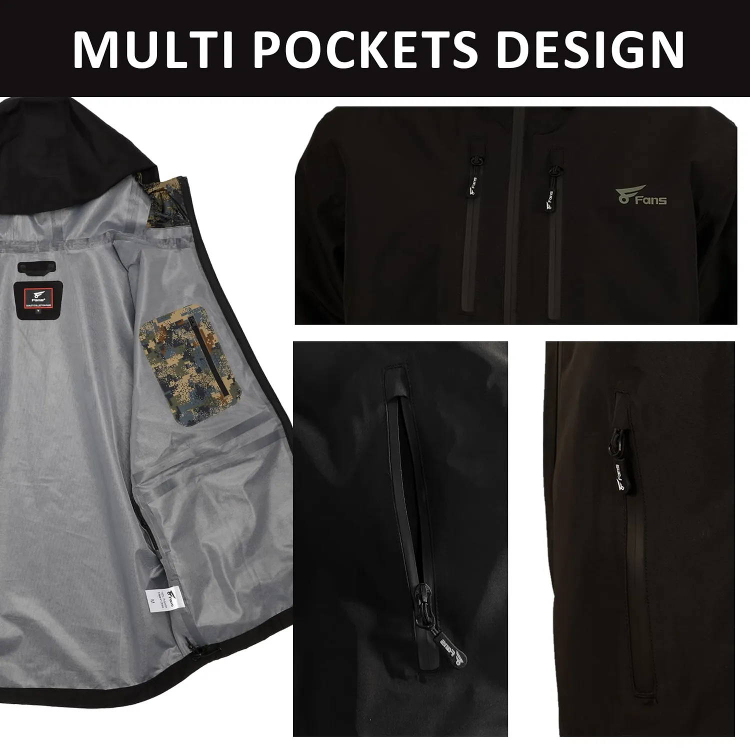 The Hunting Jacket features functional pockets