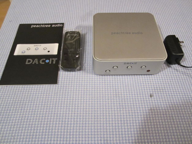 Peachtree Audio DAC-it almost new DAC