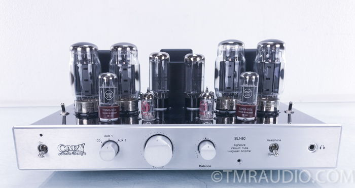 Cary SLI-80 Signature F1 Tube Integrated Amplifier; Ste...