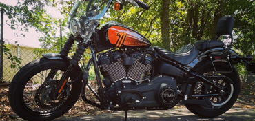 2021 HARLEY-DAVIDSON STREET BOB 114 motorcycle for rent near Wilmington, NC