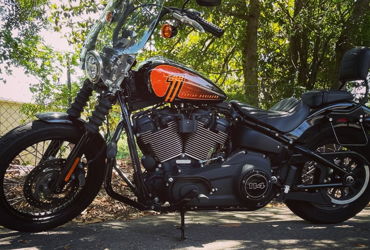 2021 HARLEY-DAVIDSON STREET BOB 114 motorcycle for rent near Wilmington, NC