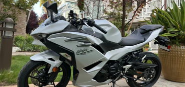 2024 KAWASAKI NINJA 500 motorcycle for rent near Sunnyvale, CA