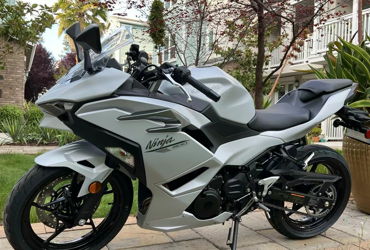 2024 KAWASAKI NINJA 500 motorcycle for rent near Sunnyvale, CA