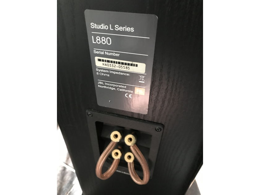 JBL L880  Floor Speaker Pair 4Way