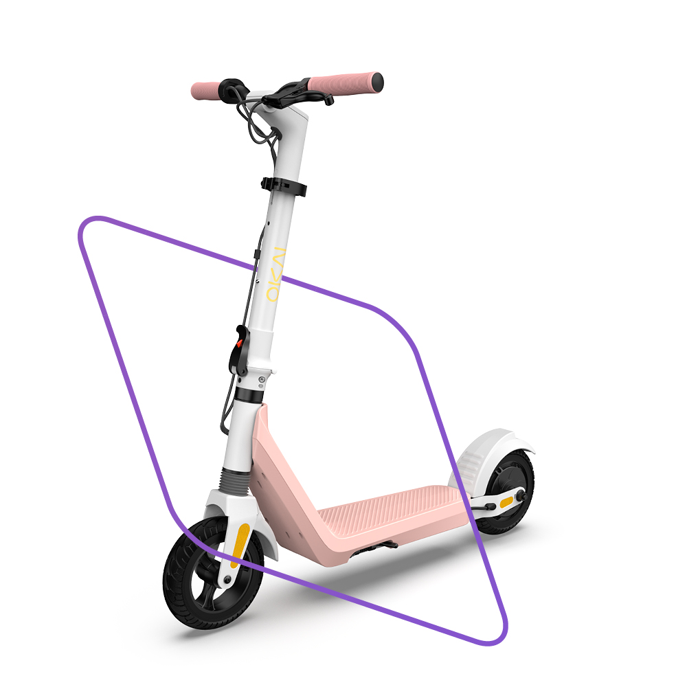 Okai-es50-electric-kickscooter-pink-scooter