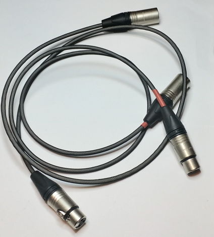 Silver Teflon XLR Cable (Pair)