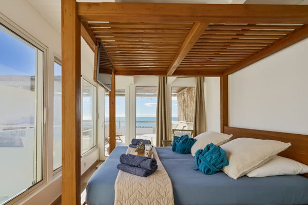 Villa Carnon chambre parentale 1er etage frond de mer