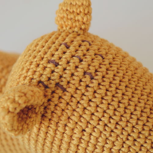 Padrão de crochê Capivara Joca (arquivo PDF tutorial de amigurumi) - pelúcia fofa de capivara, padrão de cobaia amigurumi, padrão de roedor de crochê