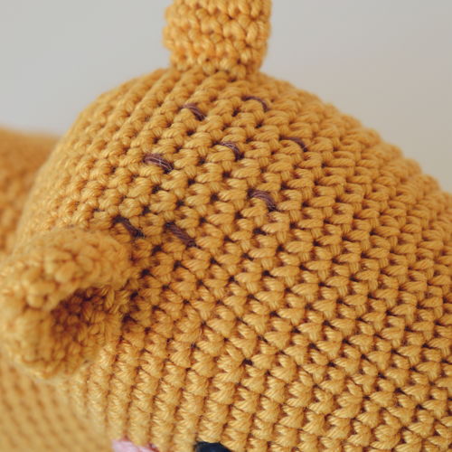 Capybara Joca Haakpatroon (Amigurumi tutorial PDF-bestand) - schattig capybara pluchen beest, amigurumi cavia patroon, haakpatroon knaagdier